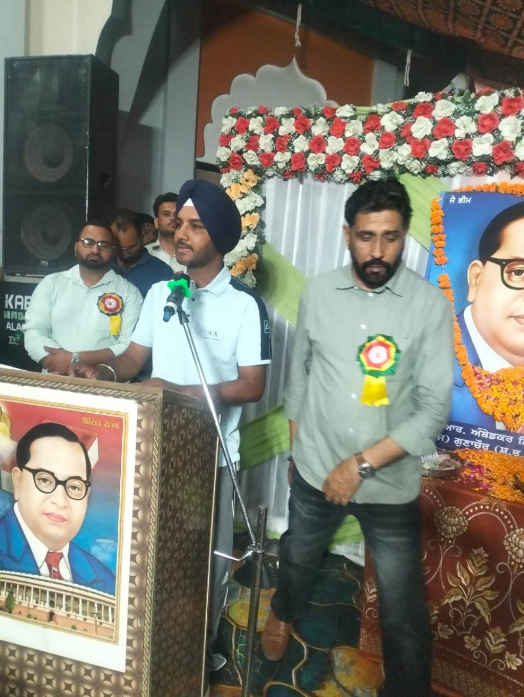 ਪਿੰਡ ਗੁਣਾਚੌਰ ਵਿਖੇ ਬਾਬਾ ਸਾਹਿਬ ਡਾ ਅੰਬੇਡਕਰ ਜੀ ਦਾ ਜਨਮ ਦਿਨ ਮਨਾਇਆ ਗਿਆ